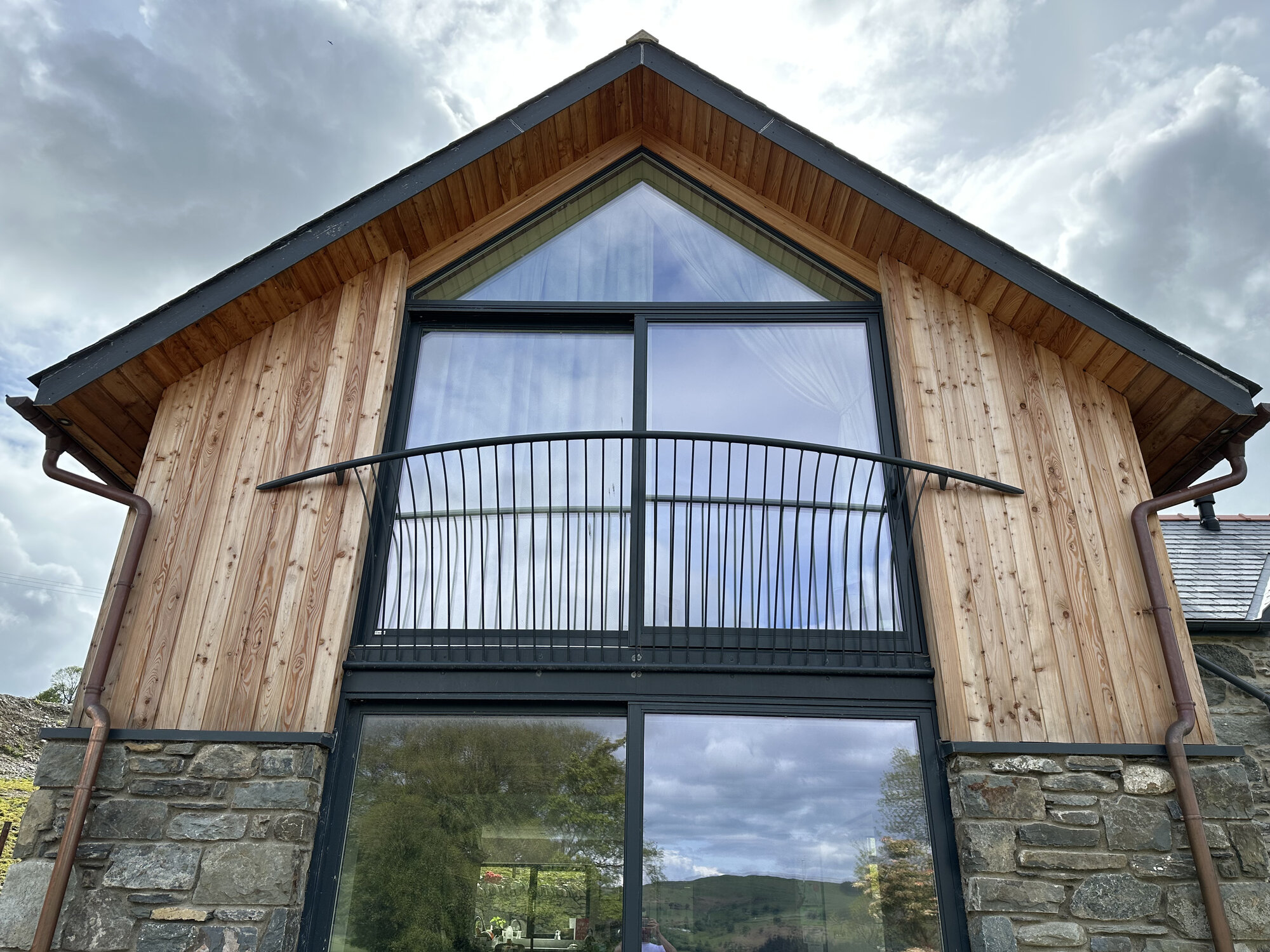 Recent Juliet balcony project completed in North Wales